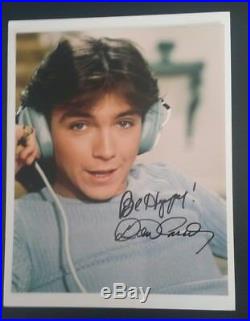 David Cassidy lot Signed Autographed Framed photo + Could it be Forever Book COA