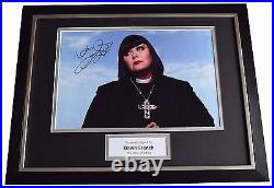 Dawn French Signed FRAMED Photo Autograph 16x12 display Vicar of Dibley TV COA