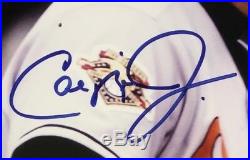 Derek Jeter Cal Ripken Jr Signed Framed 16x20 Photo 155/500 Steiner+SI COA