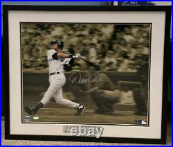 Derek Jeter NY Yankees SIGNED 16x20 Limited Edition Framed Photo /102 STEINER
