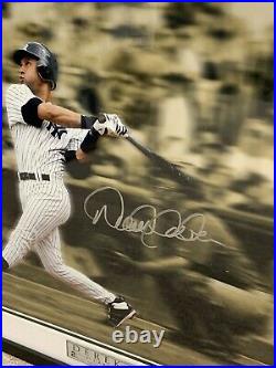 Derek Jeter NY Yankees SIGNED 16x20 Limited Edition Framed Photo /102 STEINER
