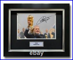 Didier Deschamps Hand Signed Framed Photo Display France Autograph