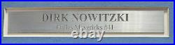 Dirk Nowitzki Autographed Signed Framed 7x8 Photo Mavericks Beckett 193872