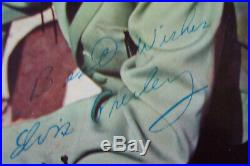 Elvis Presley Original Autograph Signed Framed Photo 8x10 From Estate Sale In Ct