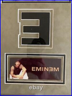 Eminem Signed Picture Framed Field Of Dreams