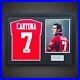 Eric Cantona Manchester United Hand Signed Framed Shirt And Photo £324 With COA