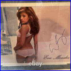 Eva Mendes SUPER RARE Signed JSA Authentication Autograph Framed Photo