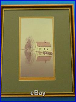 FANTASTIC FRAMED SIGNED & DATED PHOTOGRAPH by LOUIS J. SPEAR CHALON FRANCE1989
