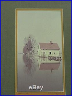 FANTASTIC FRAMED SIGNED & DATED PHOTOGRAPH by LOUIS J. SPEAR CHALON FRANCE1989