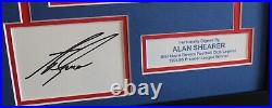 FRAMED Alan Shearer Blackburn Rovers SIGNED Autograph Photo Mount Display & COA