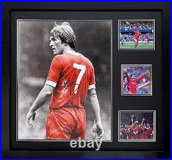 FRAMED KENNY DALGLISH SIGNED LIVERPOOL 16x20 PHOTO COMES WITH PROOF & COA