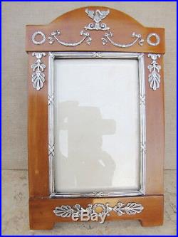 Faberge Neoclassical Pair of Photograph Frames Silver 84, Nevalainen, signed