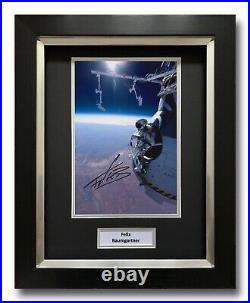 Felix Baumgartner Hand Signed Framed Photo Display Space Jump Autograph 3