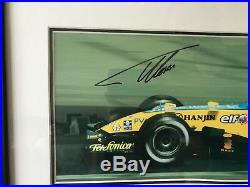 Fernando Alonso 2006 Championship Winning Year- Signed Framed Photo RRP £275
