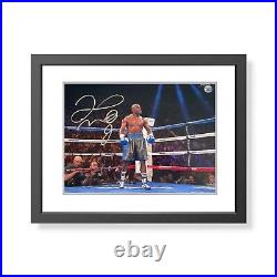 Floyd Mayweather Signed & Framed Boxing Photo Boxing Autograph