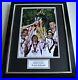 Fowler & Redknapp SIGNED FRAMED Photo Autograph x2 16x12 display Liverpool & COA