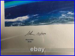 Framed Concorde Picture, British Airways, Signed By Pilots 131/250. With COA