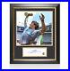 Framed Diego Maradona Signed Card Photo Frame Argentina 1986 World Cup Winner