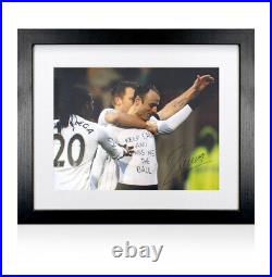 Framed Dimitar Berbatov Signed Fulham Photo Keep Calm Autograph