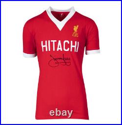 Framed Jimmy Case Signed Liverpool Shirt 1978 Premium Autograph Jersey