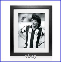 Framed Kevin Keegan Signed Newcastle Photo Newcastle Legend Autograph