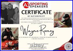 Framed Manchester United Wayne Rooney Over Head Kick Photo Hand Signed £104.99