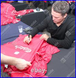 Framed Michael Owen Signed Liverpool Shirt 2000 Premium Autograph Jersey