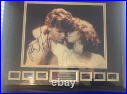 Framed Patrick Swayze and Jennifer Grey Hand Signed Framed Photo Dirty Dancing