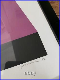 Framed Picture Jean Marie Hassle LA Pink Signed