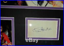 Framed RARE Jimi Hendrix Signed Photo Picture Autograph Display