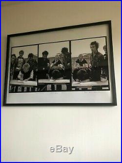 Framed Sex Pistols'a&m Signing' Genuine Peter Kodick Gravelle Signed Print
