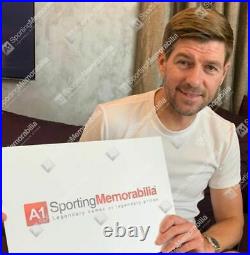 Framed Steven Gerrard & Xabi Alonso Signed Liverpool Shirts Dual Framed