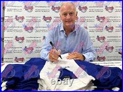 Framed Trevor Francis Signed Birmingham City Shirt Comes With Coa & Photo Proof
