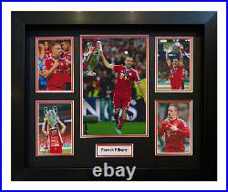 Franck Ribery Hand Signed Framed Photo Display Bayern Munich Autograph