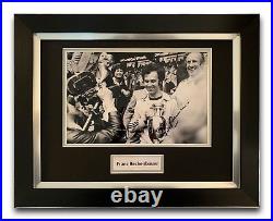 Franz Beckenbauer Hand Signed Framed Photo Display Bayern Munich, Germany 2