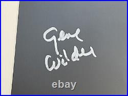 Gene Wilder signed framed Young Frankenstein Photo Autograph 17x21 PSA/DNA COA