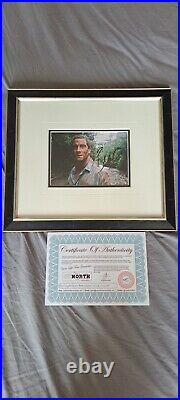 Genuine Bear Grylls Signed Framed Photo With Coa