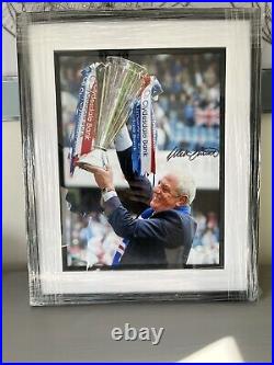 Genuine Walter Smith Signed Framed Picture And COA