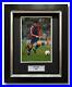 Gheorghe Hagi Hand Signed Framed Photo Display Barcelona Autograph