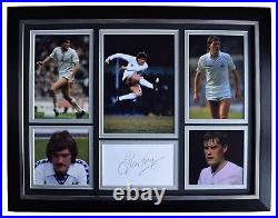 Glenn Hoddle Signed Autograph 16x12 framed photo display Tottenham Hotspur AFTAL