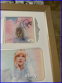 Gorgeous Taylor Swift Lover SIGNED PHOTO Autograph JSA COA FRAMED Double Matted