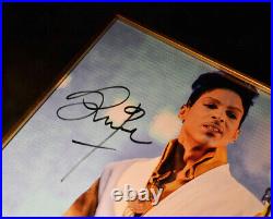 Great PRINCE Signed AUTOGRAPH PHOTO, Lighted Frame, UACC, COA, Rogers Nelson