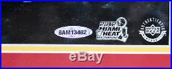 Heat LeBron James Authentic Signed Framed 20x24 Photo Autographed UDA #BAM13482