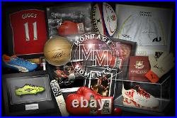 Highbury Arsenal Legends Signed Football Shirt In A Framed Picture Mount Display