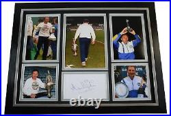 Howard Wilkinson Signed Autograph 16x12 framed photo display Leeds Utd AFTAL COA