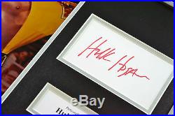 Hulk Hogan Signed Photo Framed 16x12 Wrestling Autograph Display Memorabilia COA
