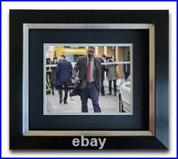 Idris Elba Hand Signed Framed Photo Display Luther Autograph