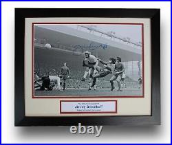 JIMMY GREENHOFF Framed Stoke City HAND SIGNED Autograph Photo Display + COA