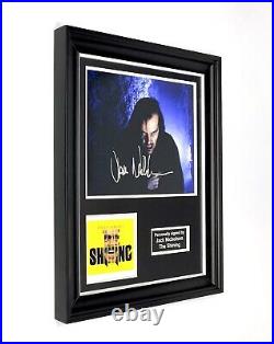Jack Nicholson Hand Signed The Shining Framed Movie Photo Memorabilia COA AFTAL