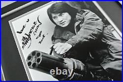 Jackie Chan SIGNED FRAMED Photo Autograph 16x12 display Karate Film AFTAL & COA